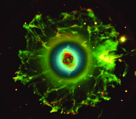Image Of The Cats Eye Nebula Obtained With The Nordic Optical