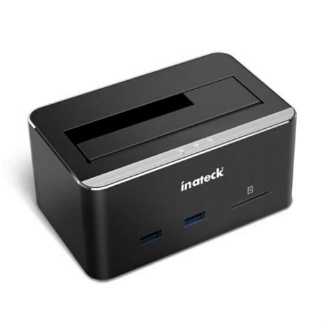 Inateck Usb To Hard Drive Docking Station With Port Hub And Sd