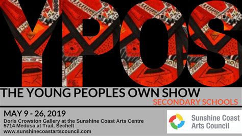 Young Peoples Own Show Secondary Schools Sunshine Coast Arts Council