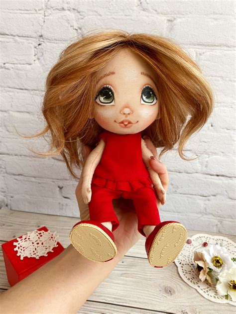 Textile Personalized Doll For Girl Unique Portrait Doll Etsy