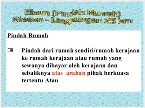 Bertukar & tidak pindah rumah, hanya layak. Penjawat Awam Boleh Tuntut Elaun Pindah Rumah - Pendidik2u