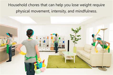 household chores that aid weight loss emedihealth