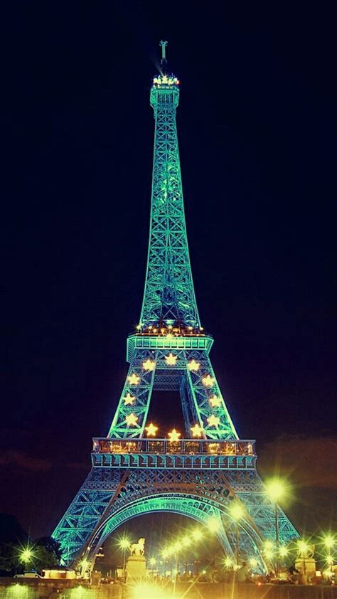 Night Eiffel Tower 4k Wallpaper Hd