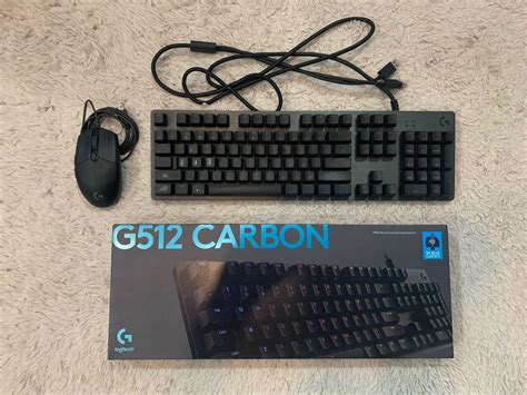 Logitech Keyboard G512 Mechanical Keyboard With Mouse Computers And Tech