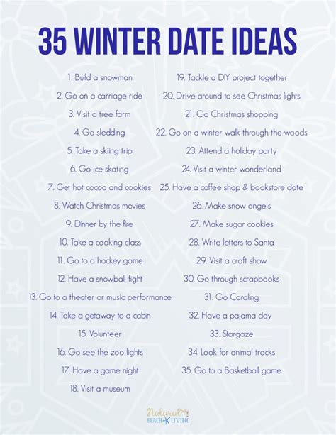 I would be lying if i said it was an easy thing to accept. Fun Winter Date Ideas | Examples and Forms
