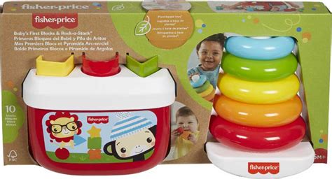 Fisher Price Babys First Blocks And Rock A Stack Plant Based Toys για 6