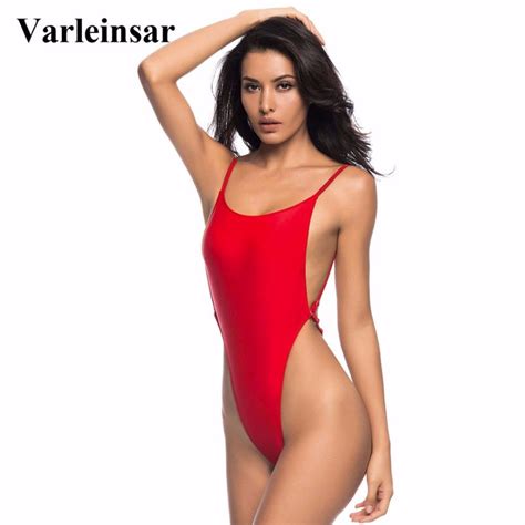 2019 Wholesale Bather 2017 Sexy High Cut One Piece