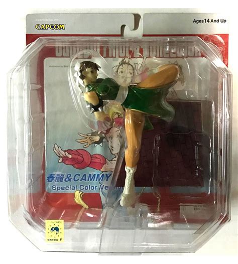 Street Fighter Capcom Figure Collection Chun Li Green Outfit Visiontoys