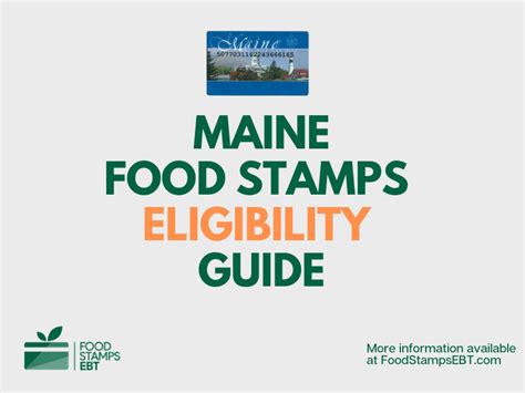 These are shown as income expense codes on the income expense (fmx1) screen. Maine Food Stamps Eligibility Guide - Food Stamps EBT