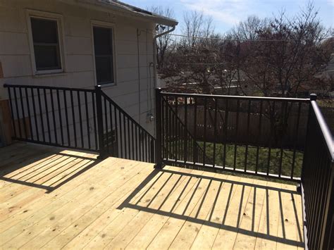 The simple presence of wrought iron railings is likely see the section below called, using a professional installer for wrought iron railing, for more information about the pros and how to find one using our. Black Railing For Front Porch — Randolph Indoor and ...
