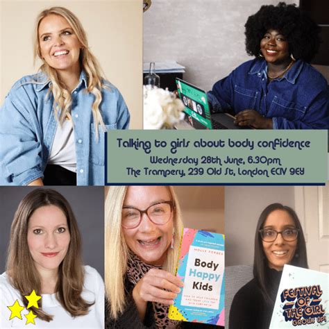Talking To Girls About Body Confidence Live Event At The Trampery Old Street Event Tickets From