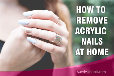 Gently press the tube of nail glue until a small bead of glue comes out. How to Remove Acrylic Nails at Home in an Easy Way in 2020