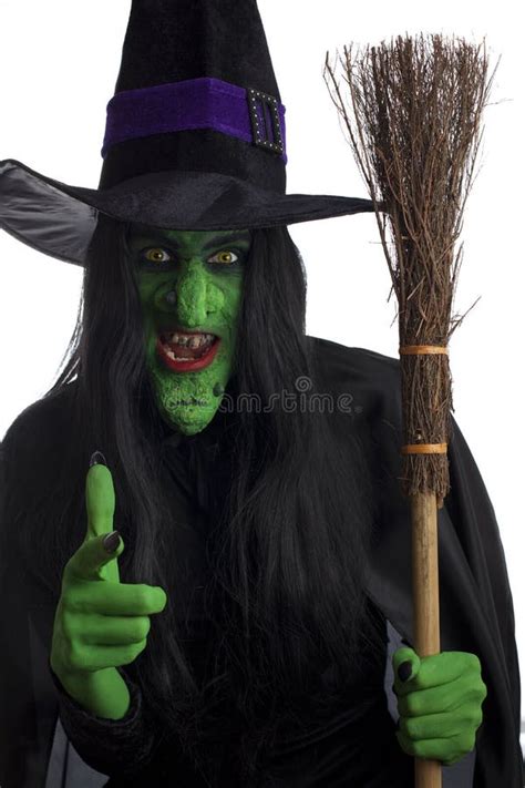 11 Witch Her Broomstick Free Stock Photos Stockfreeimages