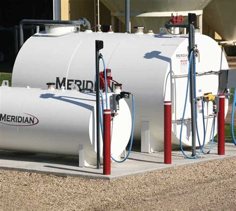 Horizontal Double Wall Fuel Tanks Meridian® Manufacturing