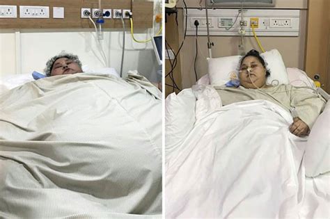 Worlds Fattest Woman To Fly Home After Life Saving Surgery Daily Star