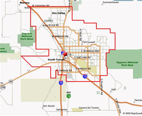 Marana Arizona Map