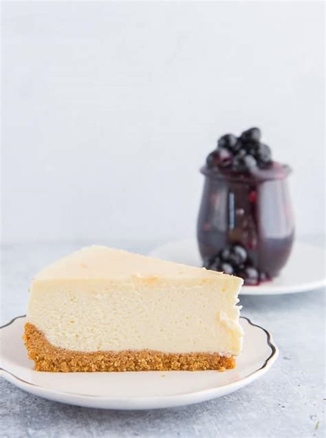 Classic Cheesecake With Graham Cracker Crust Sense And Edibility