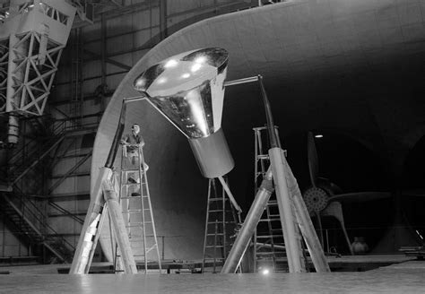 The Astronot — The Project Mercury Capsule Being Tested In A Wind