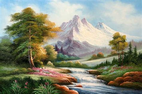 Classic Mountain Landscape Modern Landscape Painting Landscape
