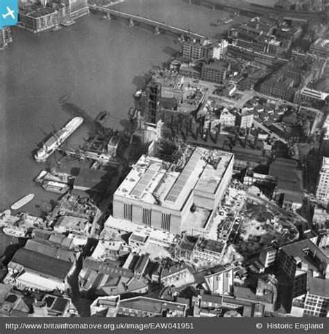 Bankside Power Station Under Construction London History Power