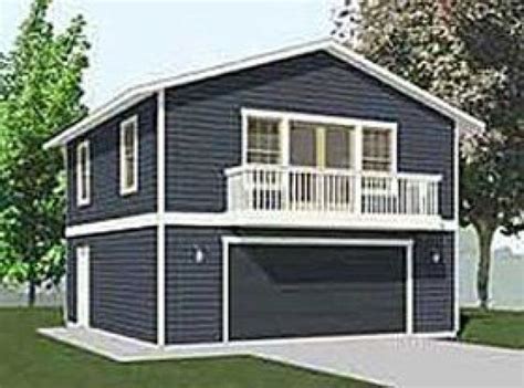Garage Plans : 2 Car With Full Second Story - 1307-1bapt ...