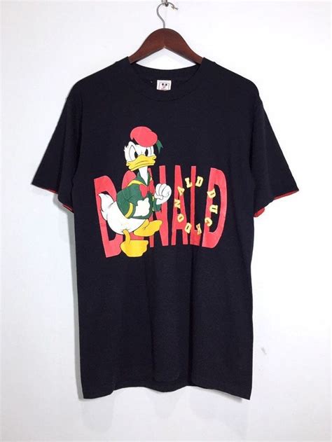 Vintage Disney Donald Duck T Shirt Free Shipping Etsy Vintage