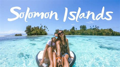 Underrated Travel Destinations Solomon Islands Youtube