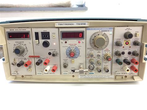 Tektronix and fluke, both are owned by danaher. Tektronix TM 515 Oszilloskop, Digital Multimeter