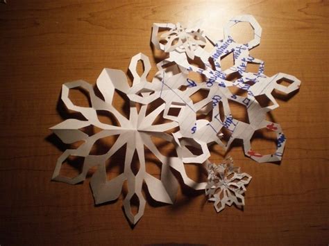 6 Point Snowflake · How To Make A Snowflake · Papercraft On Cut Out Keep