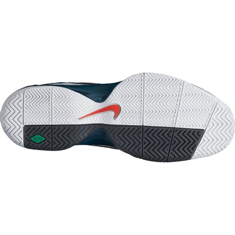 Nike Mens Air Cage Court Tennis Shoes Whiteblue