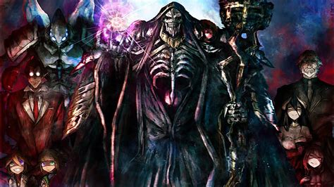 Overlord Wallpaper Ainz Ooal Gown Overlord Red Eyes Tagme Artist