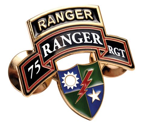 Lapel Pin 75th Ranger Rgt