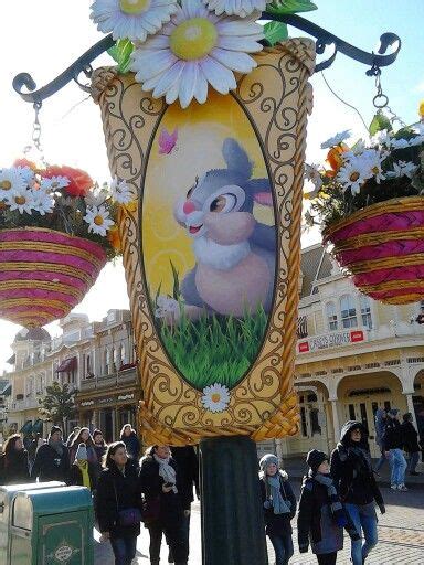 Swing Into Spring With Thumper From Bambi On Main Street Usa In