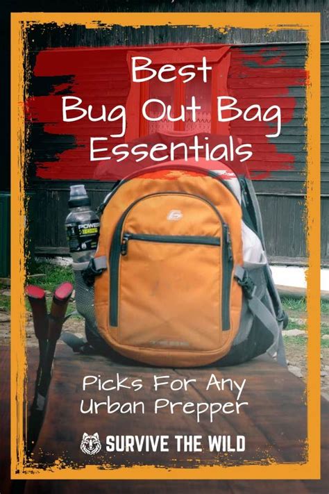 Best Bug Out Bag Essentials Picks For Any Urban Prepper Bug Out Bag