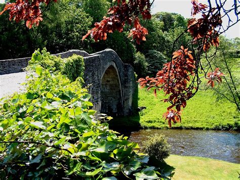 Hd Wallpaper Scotland Ayrshire Brig O Doon Park Forest Green