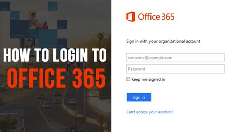 Office 365 Email Login How To Sign In Or Create Account In Outlook
