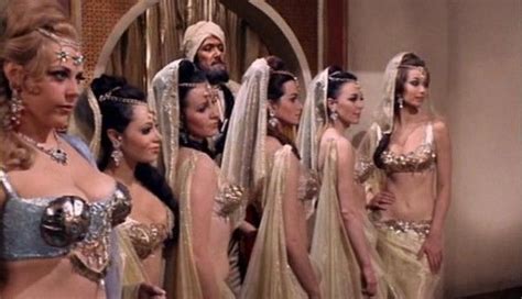 Bernard Bresslaw With Alexandra Dane And Harem Girls Carry On Up The Harem Girl Girl