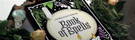 Book Of Spells Is Available Now Coloring Book Of Shadows