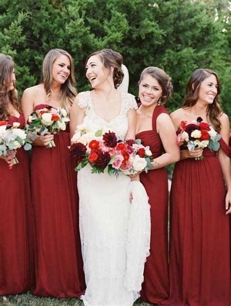 45 Deep Red Wedding Ideas For Fallwinter Weddings Deer