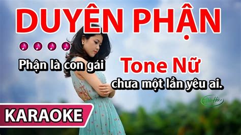 Su, theo pháp luật và bạn đọc 3 giờ trước. Duyên Phận Karaoke - Tone Nữ l Beat Nhạc Sống l Đức Hải ...