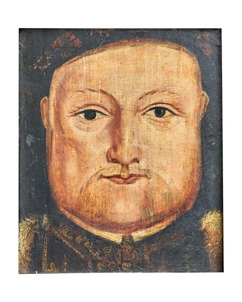 Portrait Of Henry Viii Marhamchurch Antiques