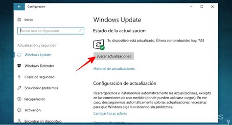 Windows Update cómo configurar a tu gusto las actualizaciones