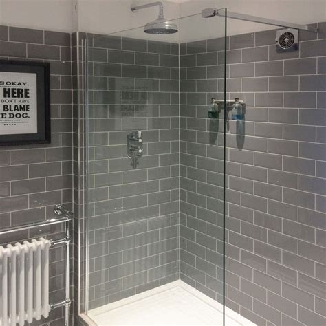 Gloss 200x100 Sloane Square Grey Metro Tiles in 2019 ...