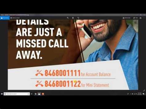You just have to dial it from your registered mobile number to get a mini statement of your account through sms. Bank of Baroda Missed Call Balance Enquiry Toll Free ...