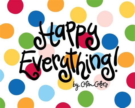 Happy Everything Plate Wallpaper Think Happy Thoughts Happy