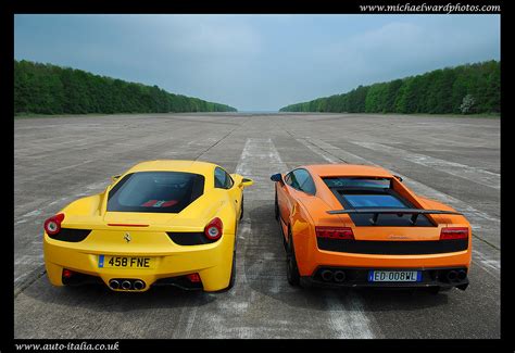 Check spelling or type a new query. Ferrari 458 vs Lamborghini Gallardo LP570 | Michael Ward | Flickr