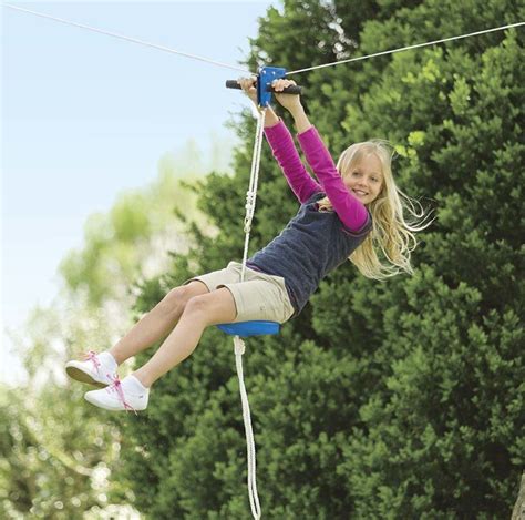 Kids Zipline Kids Zipline Ziplining Zip Line Backyard