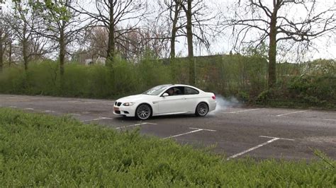 Bmw M3 Doing Powerslides And Donuts Youtube