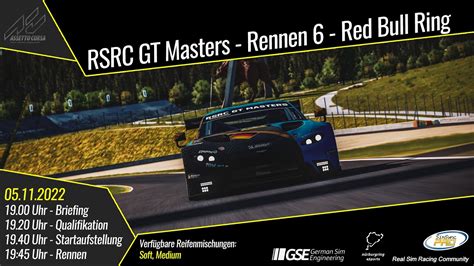 RSRC GT Masters 2022 Lauf 6 Red Bull Ring Assetto Corsa YouTube