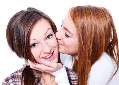 Kiss For My Best Friend Stock Image Image Of Model Face